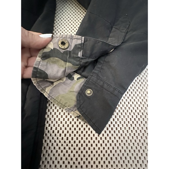 Dickies Work Jacket Men Sz XL Black Relaxed Fit Insulated Coat Workwear Quilted - Picture 5 of 11